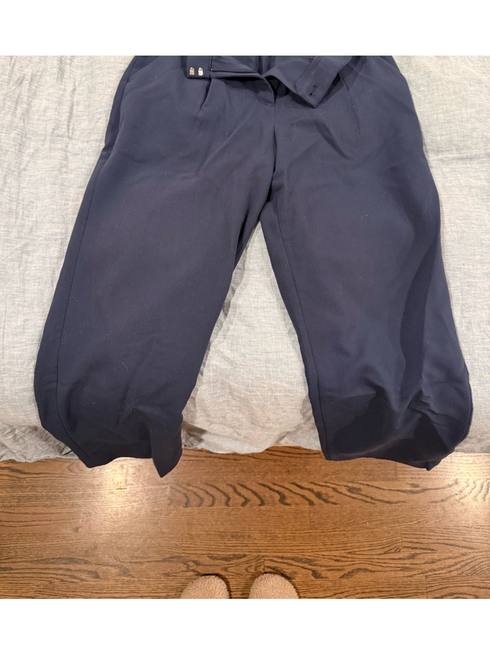 Abercrombie & Fitch Dark Navy Relaxed Pants